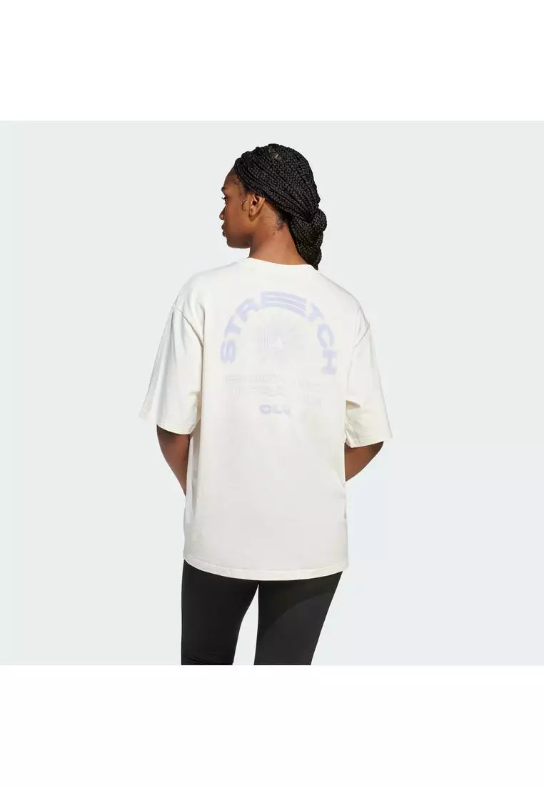 Training Yoga Stretch Body Mind Graphic T-Shirt