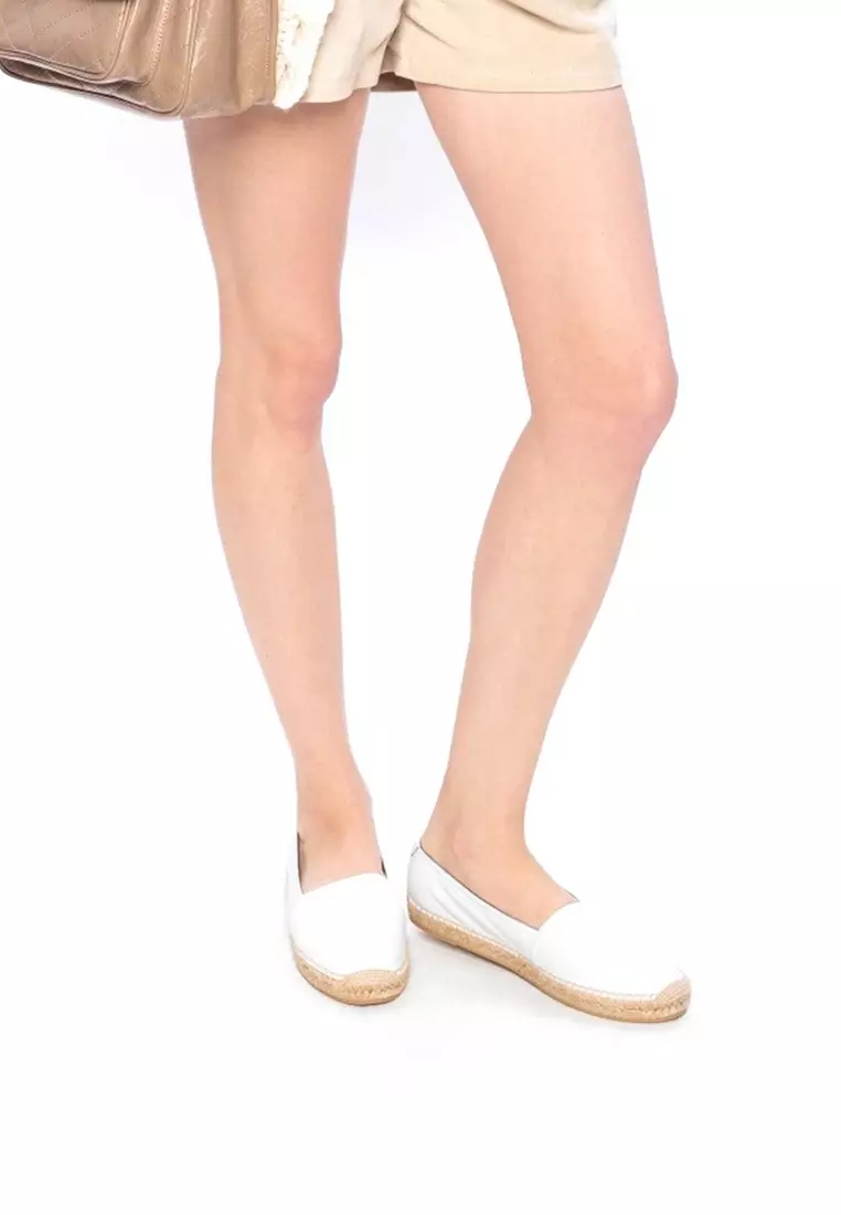 Ysl discount white espadrilles