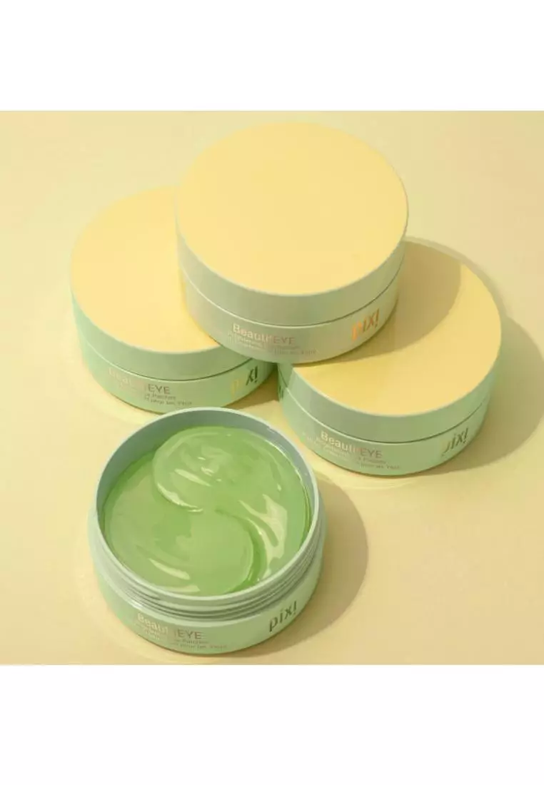 BeautifEYE 60 Hydrogel Patches with Caffeine & Botanical Blend for Brightening and Anti-Aging Skincare