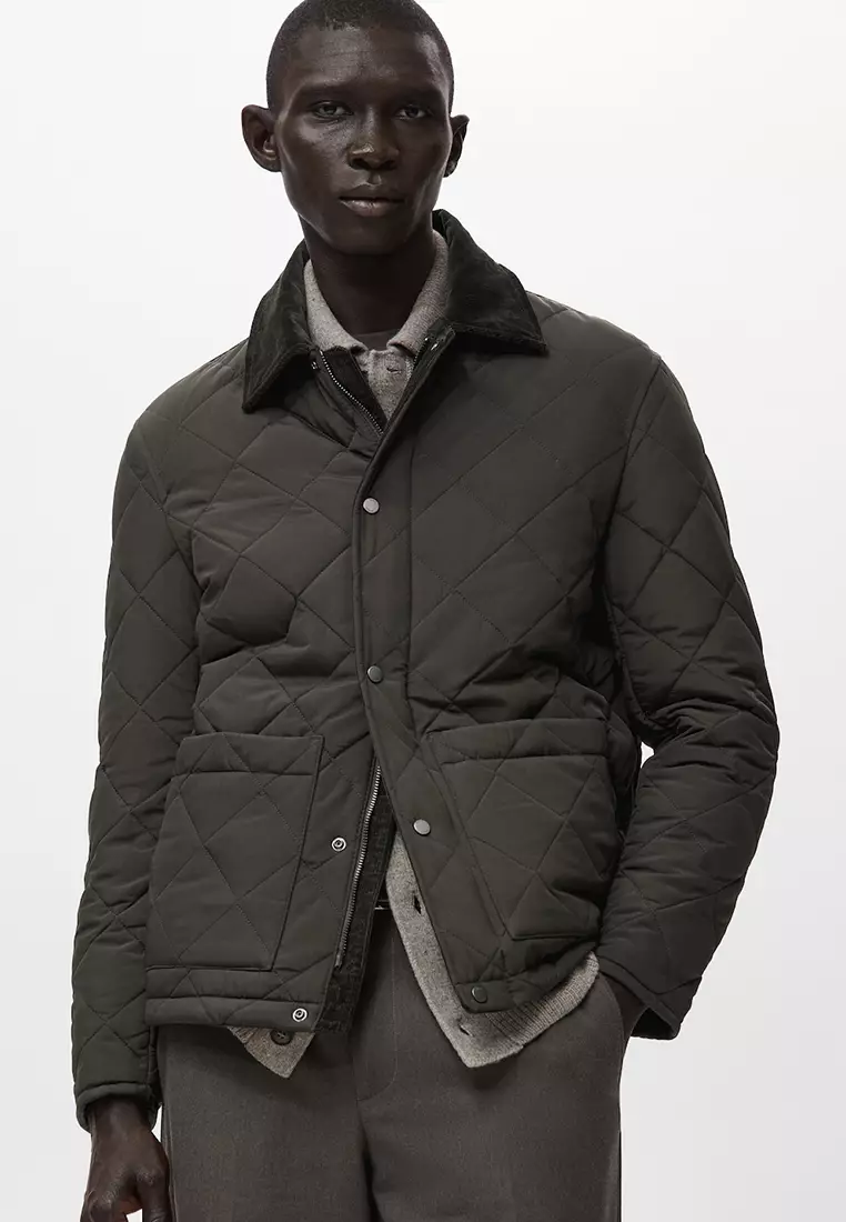 Quilted Water Repellent Jacket
