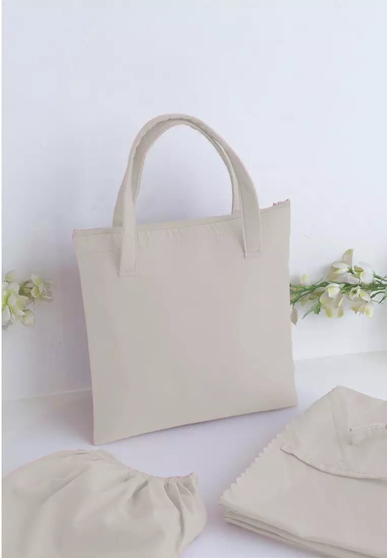 Zelena - Mukena Basic Sabira Lasercut 2in1 Prayer Set - Anak