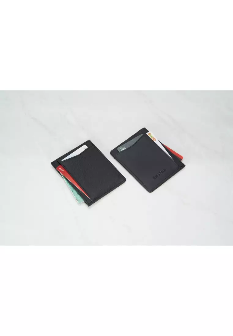 Euro Polo Men Gift Box 3-in-1 Set Top Grain Cow Leather Wallet & Men Belt & Cardholder EP SET