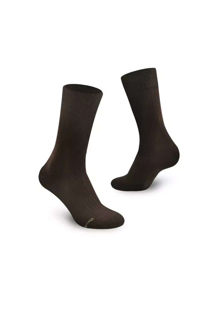 Biofresh Men’s Sweat Absorbent Cotton Lite Thin Casual Crew Socks 3 pairs in a pack RMCKG10