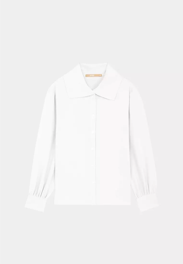 White Button Up Blouse