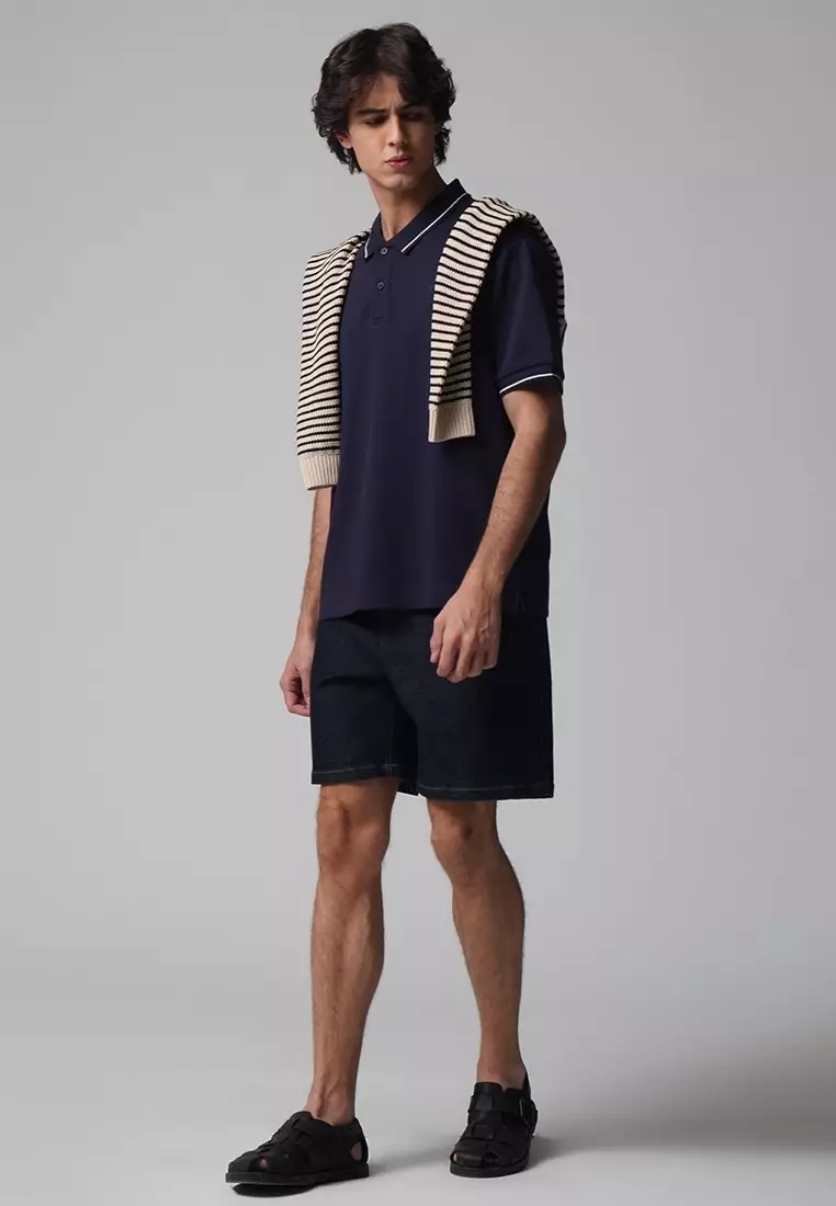 Premium Regular Fit Polo Shirt With Contrast Tipping