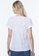 Sisley white Printed T-shirt 68E50AAAA5C001GS_2