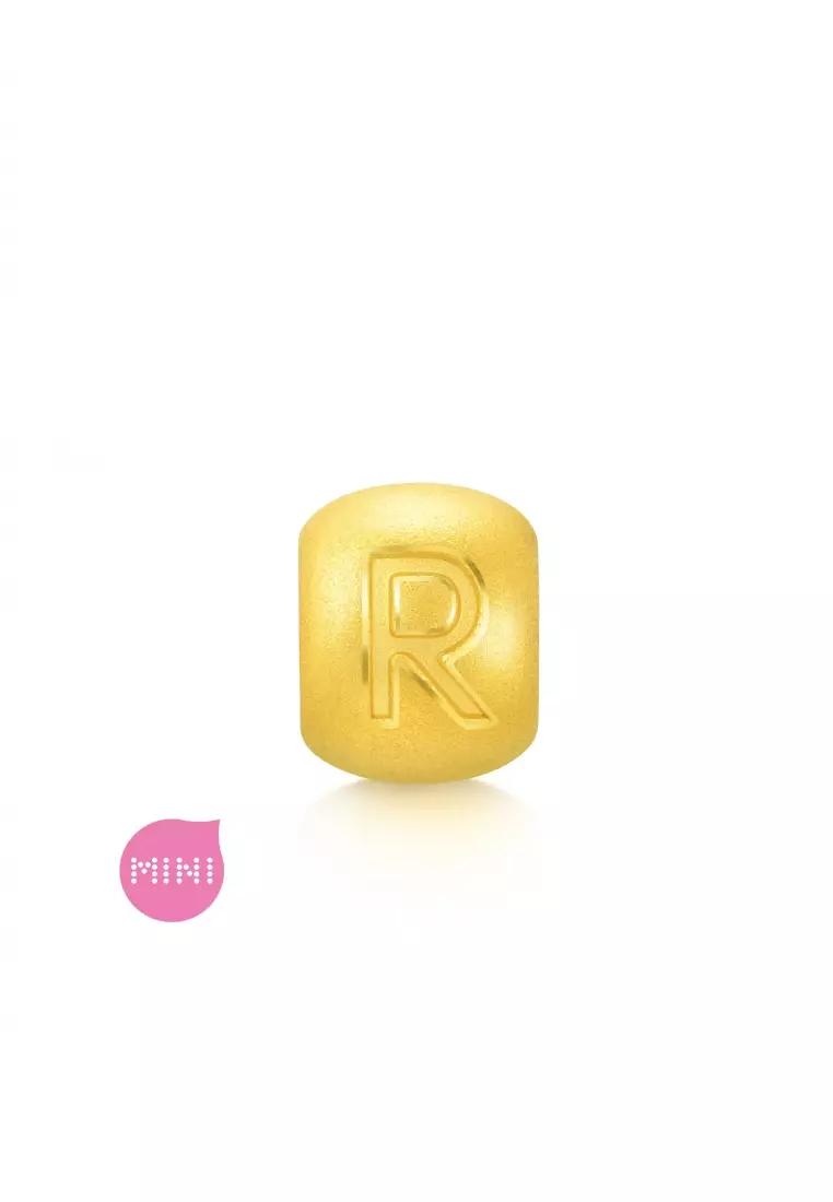 Buy Chow Sang Sang Charme 999 24K Gold Letter R Alphabet Charm 92912C ...
