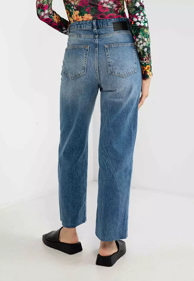 Desigual Twisted Denim Jeans 2024, Buy Desigual Online