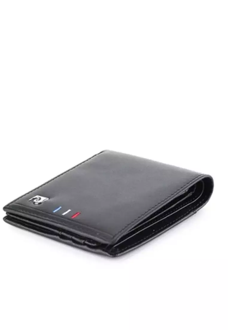 Pierre Cardin Dompet Lipat Pendek Pria Kulit Leather Men Short Wallet 0111430402BLA