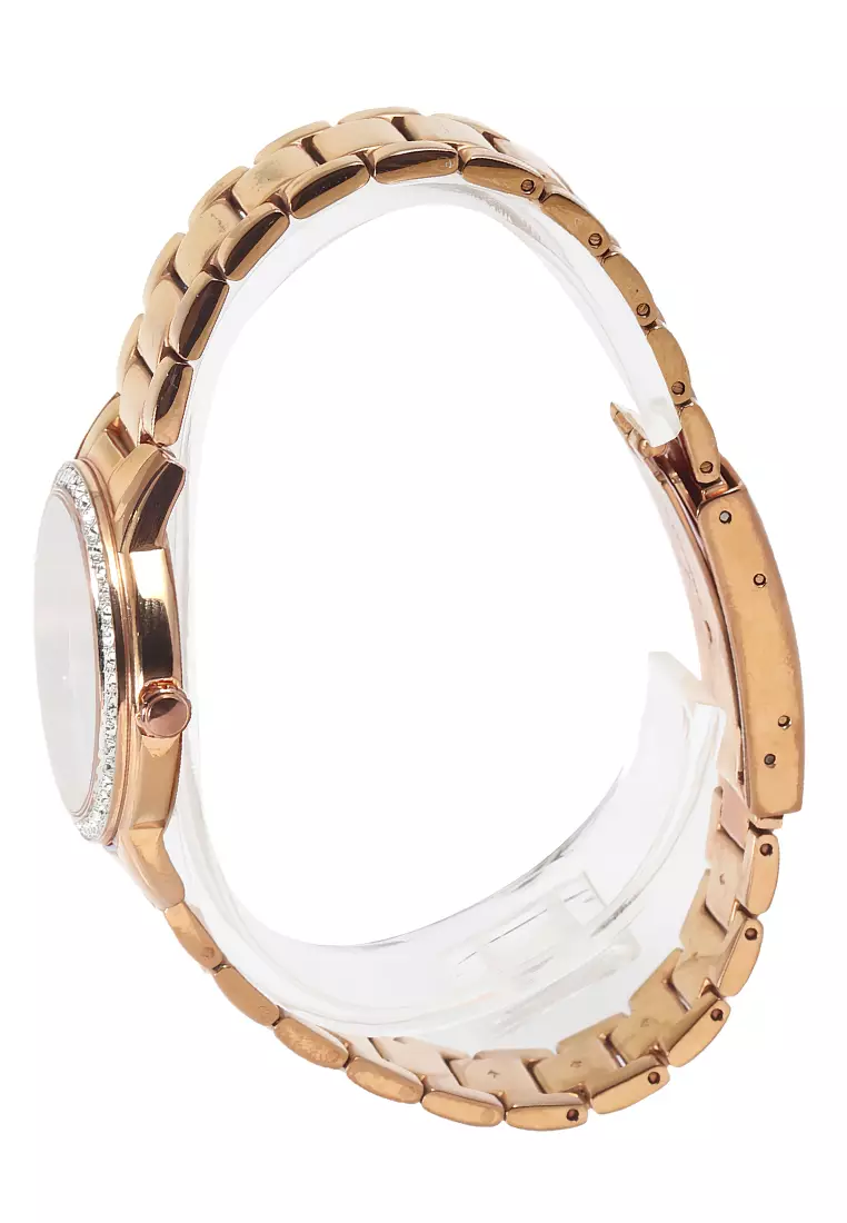 Bonia - Jam Tangan Analog Wanita - Rosegold - Stainless Steel - B10107-2537S