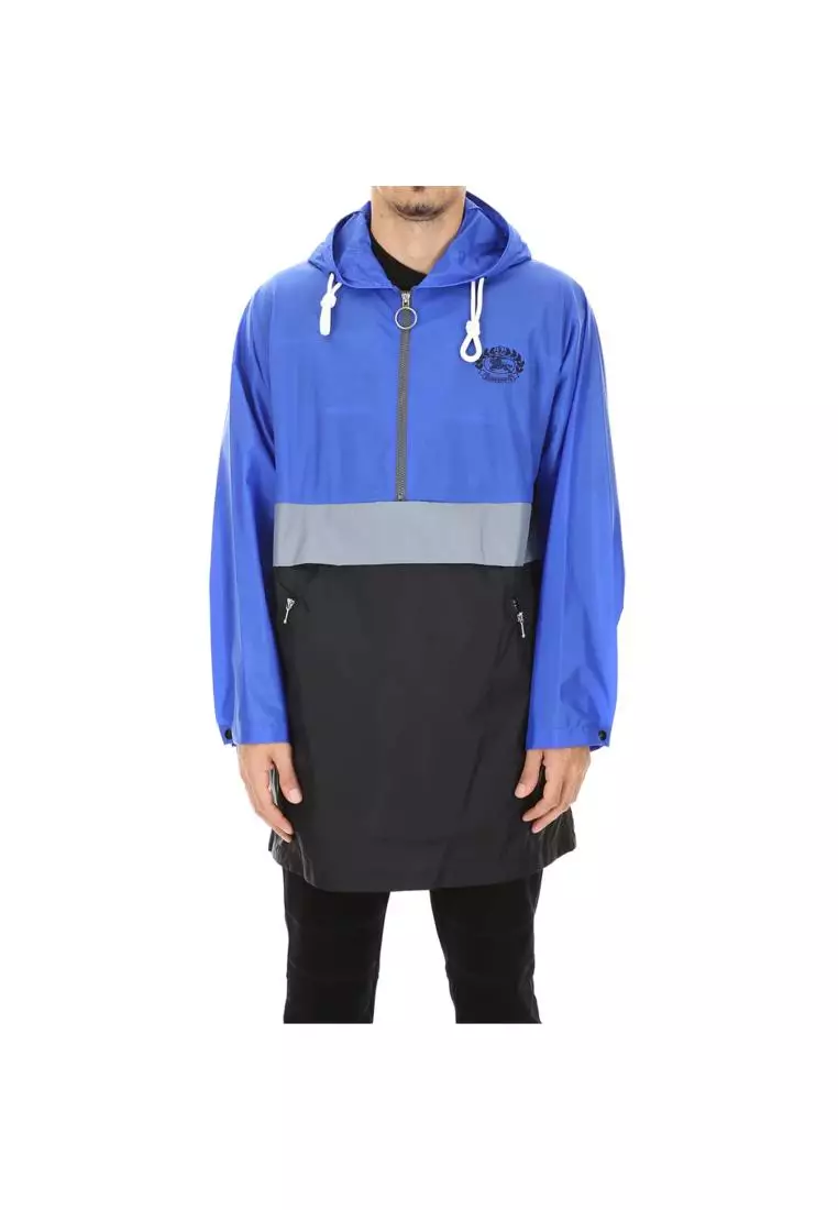 Burberry shop windbreaker blue