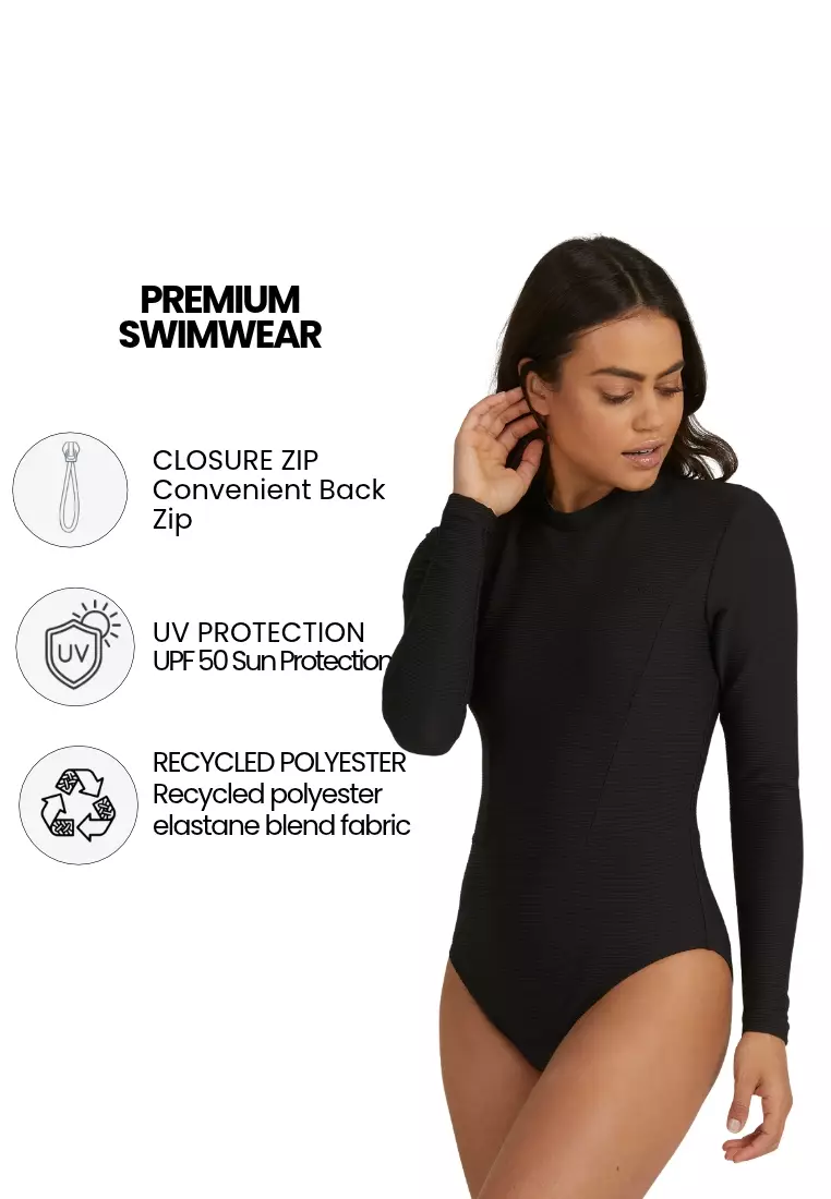 Buy Billabong Womens Tanlines Bodysuit Rash Vest 2026 Online | ZALORA