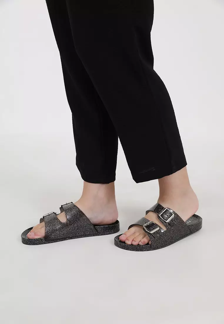 Sofia Melda Jelly Sandal Black