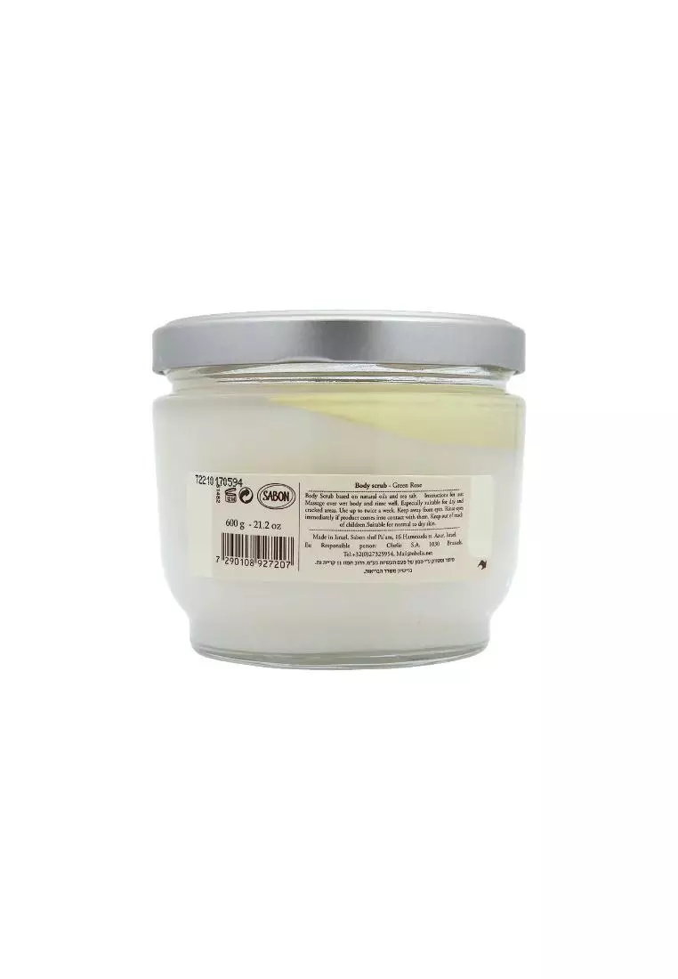 SABON Green Rose Body Scrub 600g