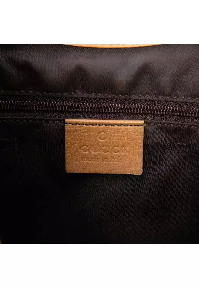 Pre-Loved Gucci Gg Canvas Jackie Shoulder Bag