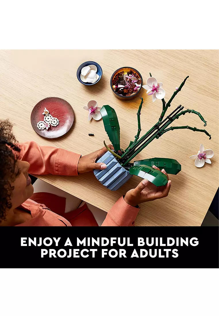 Icons 10311 Orchid, Age 18+, Building Blocks, 2022 (608pcs)