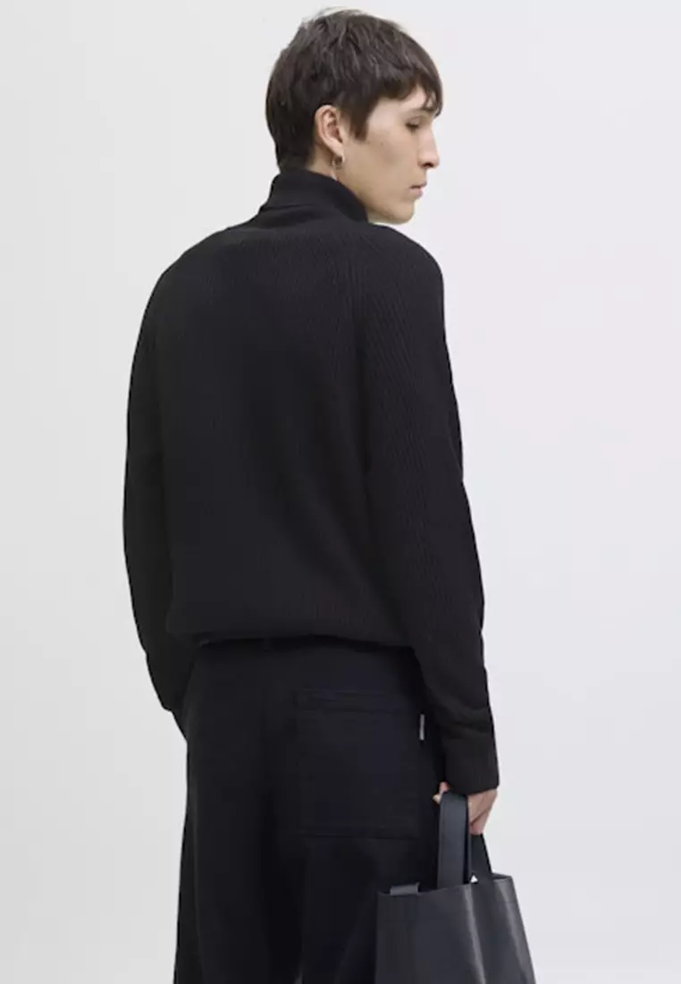 Roll Neck Knit Sweater