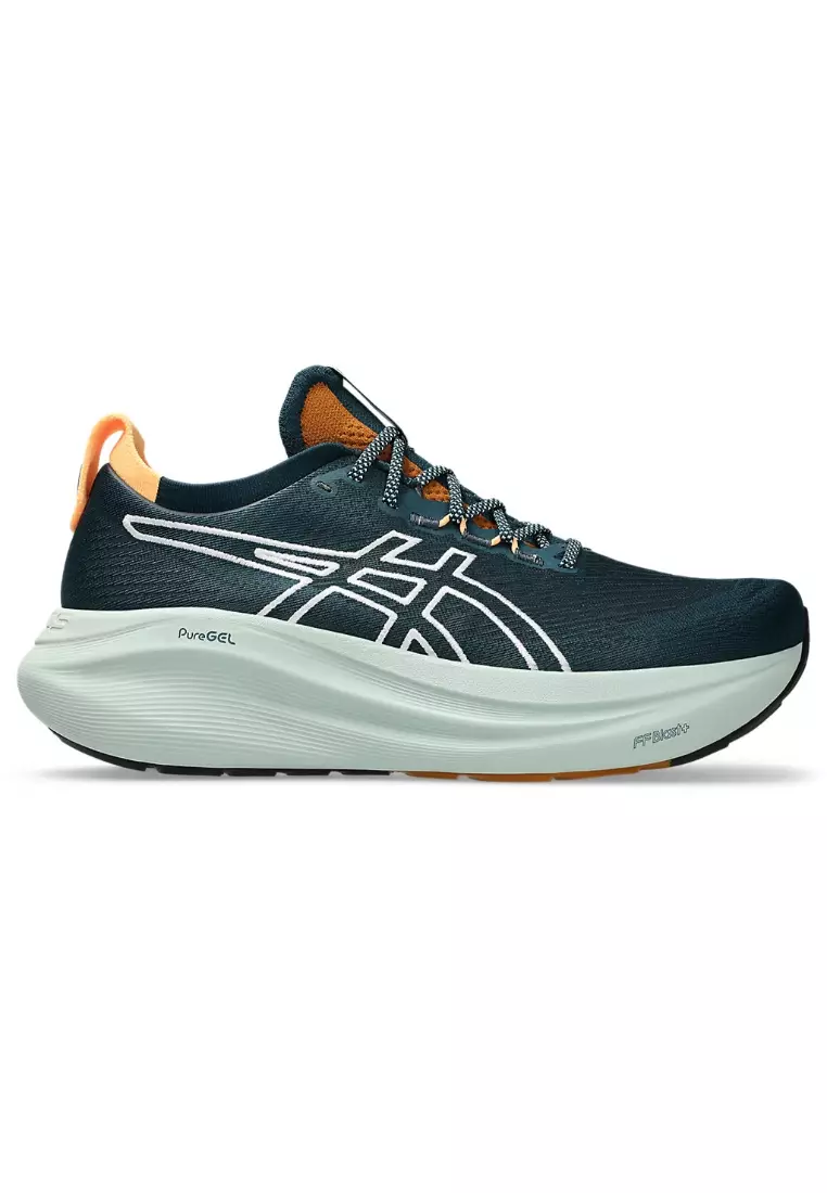 GEL-NIMBUS 27 TR MEN RUNNING SHOES (GREEN)