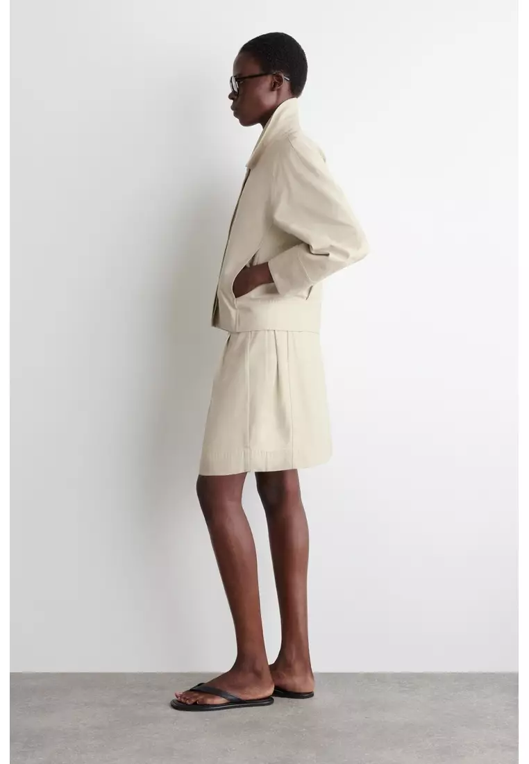 ROUNDED COTTON JACKET