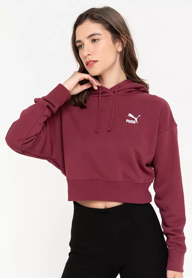 Maroon deals puma hoodie