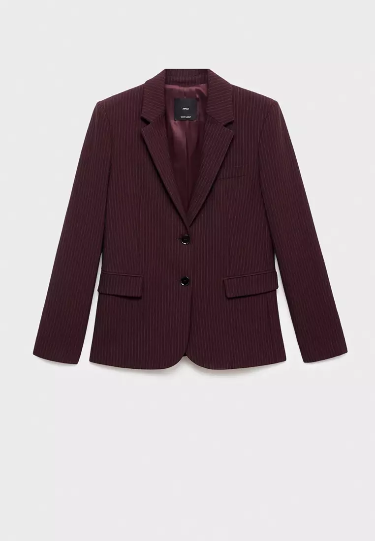 Straight-Fit Suit Jacket