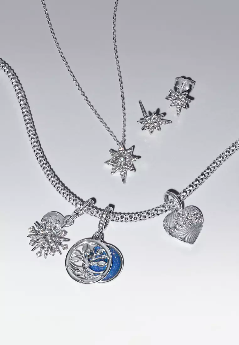 Pandora North Star Earrings Non Tarnish Earrings Gold Shooting