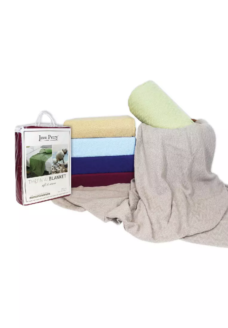 Buy Jean Perry Jean Perry 100 Cotton Thermal Blanket Online ZALORA