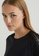 United Colors of Benetton black T-shirt with lace details 31E0FAA754533FGS_3