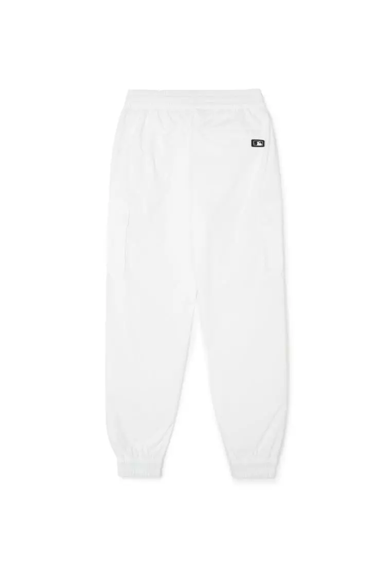 WOMEN'S SPORTIVE VARSITY WOVEN CARGO JOGGER PANTS NEW YORK YANKEES