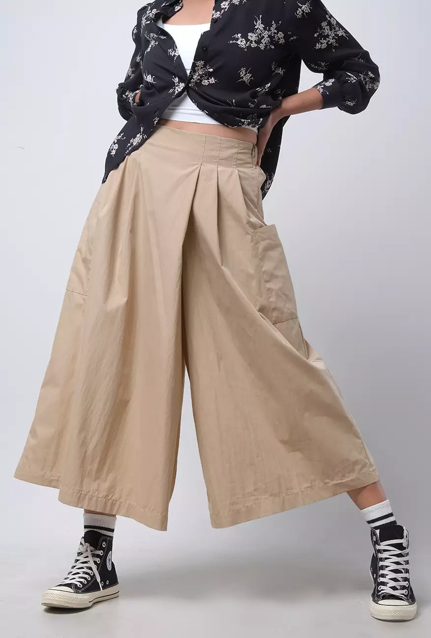 Celana Kulot Ayara Khaki