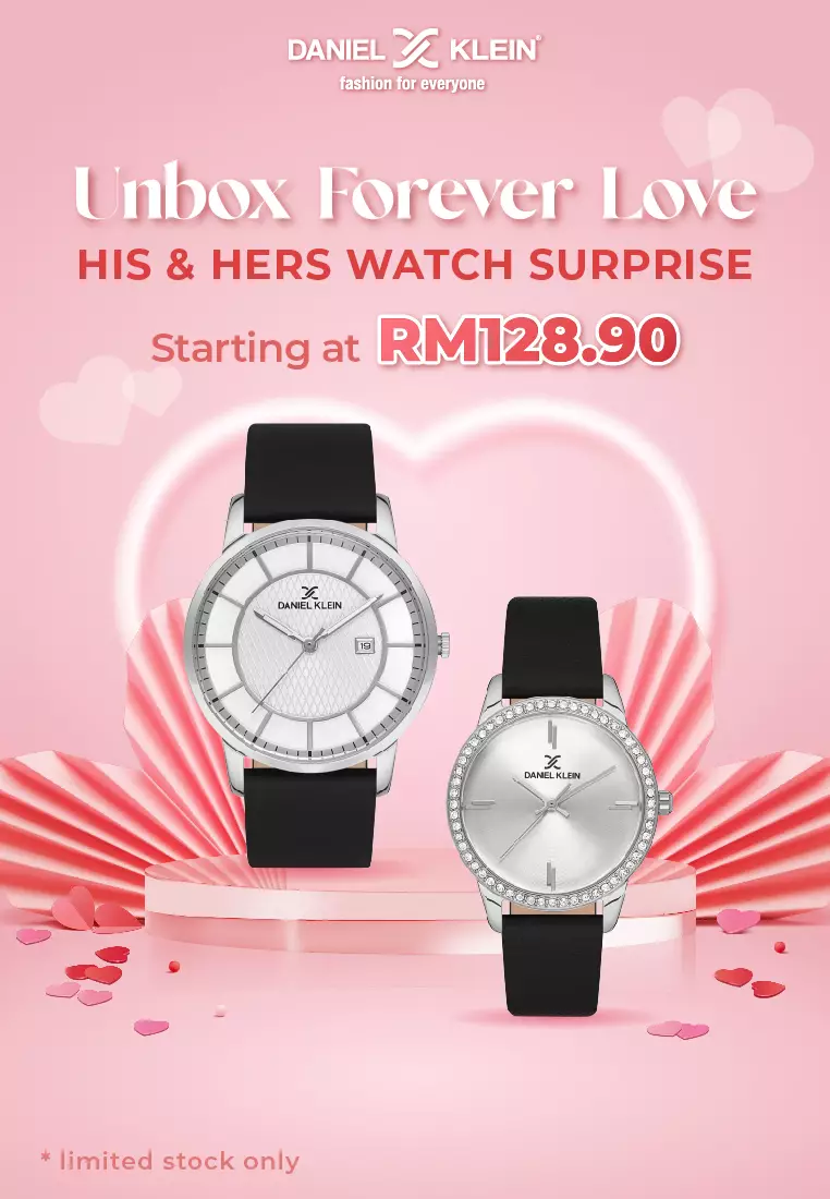 Men and women watch set outlet