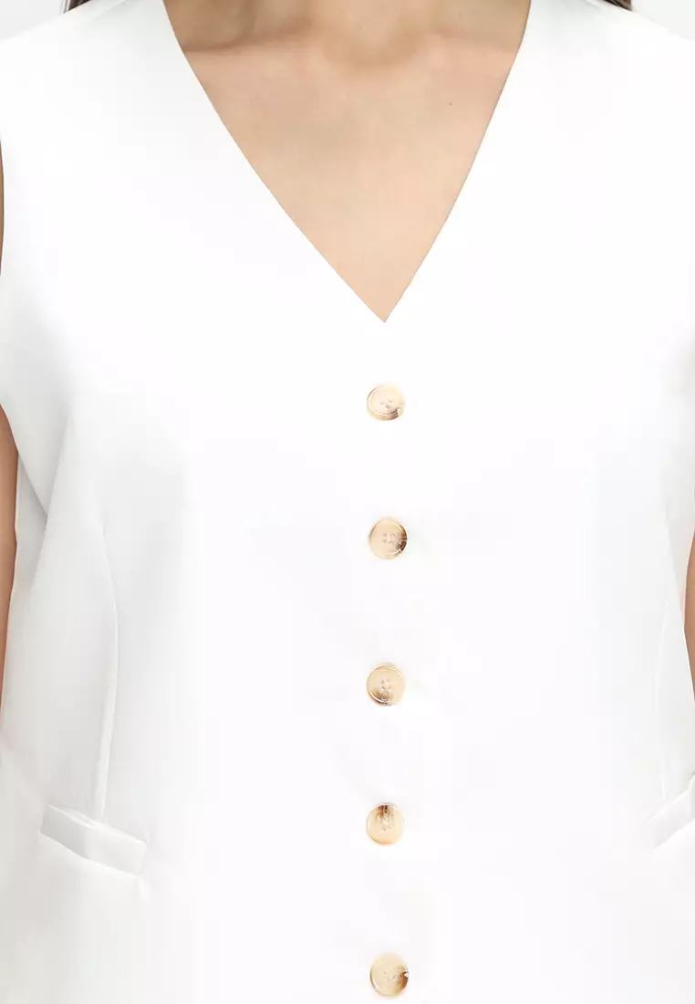 Mannequin Vest With Shortpants Set