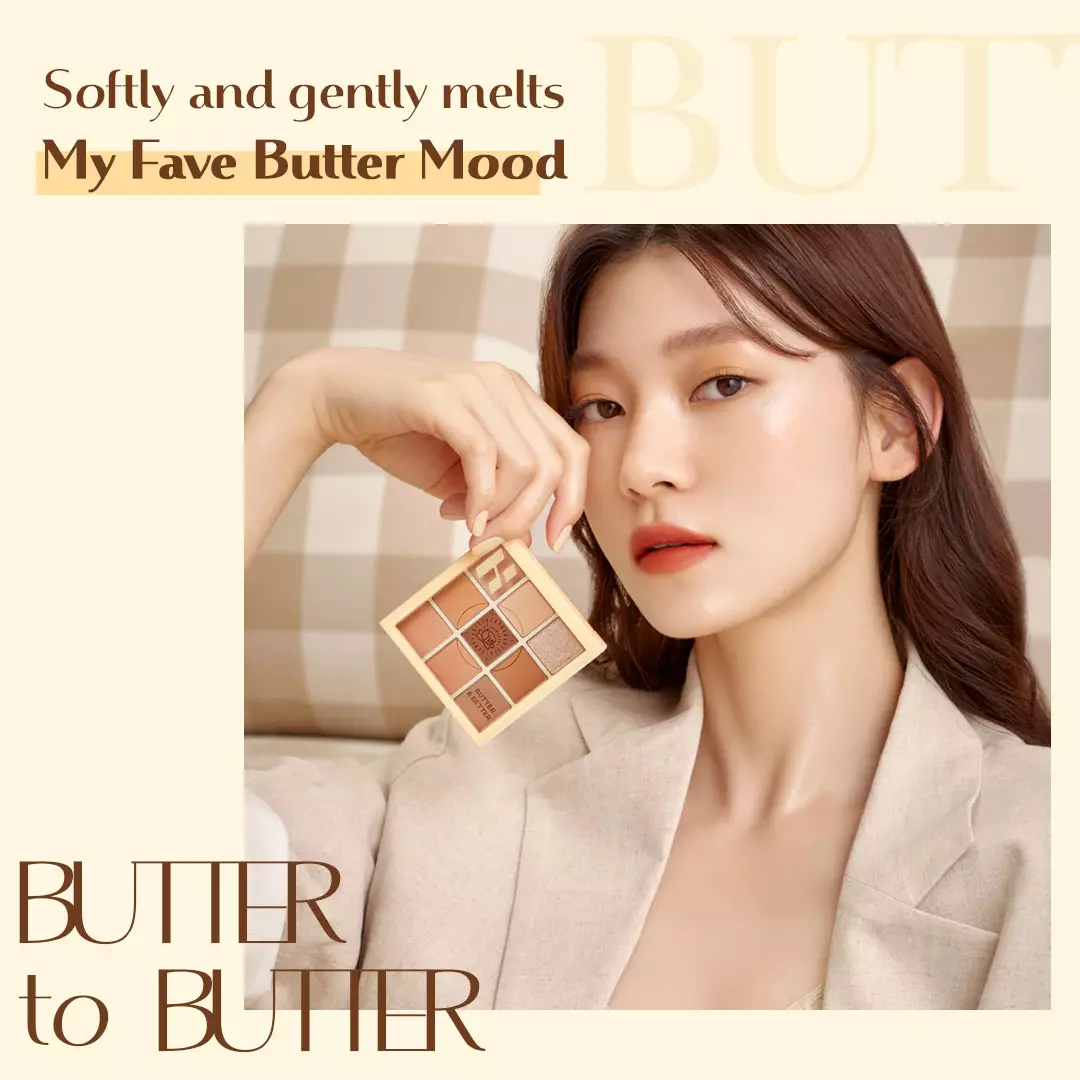 Holika Holika My Fave Mood Eye Palette (Butter & Better Collection)