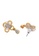 estele gold Estele Gold Plated CZ Floral Stud Earrings for Women 3064AAC0AE0A76GS_3