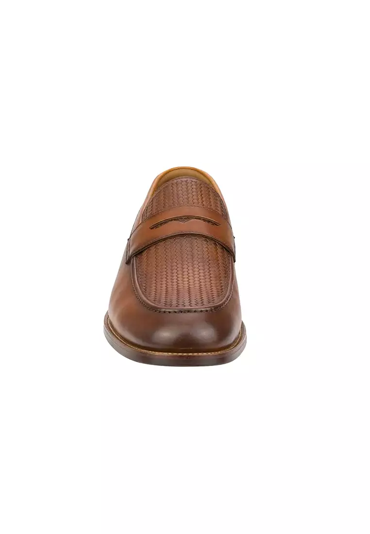 Rucci Moc Toe Penny Loafer Weave