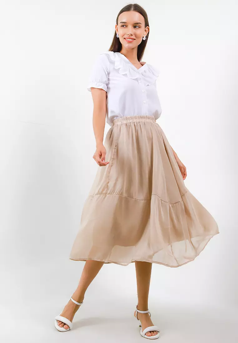 Taylor Ruffle Blouse