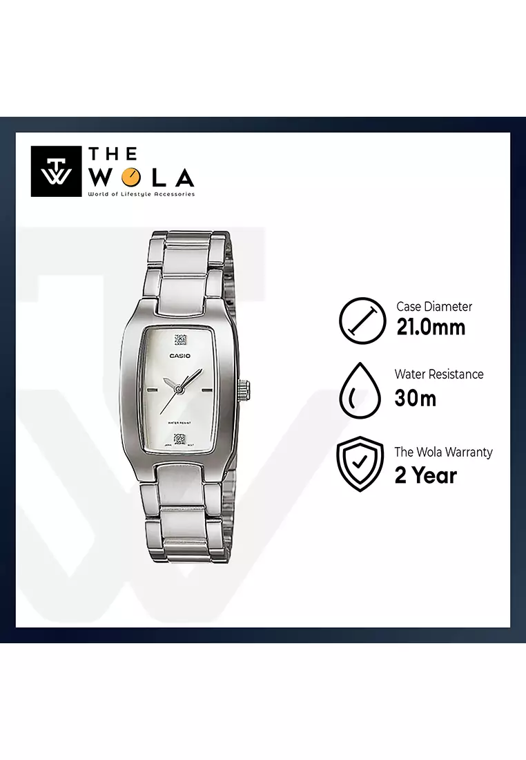 Women's Analog LTP-1165A-7C2 Stainless Steel Band Casual Watch