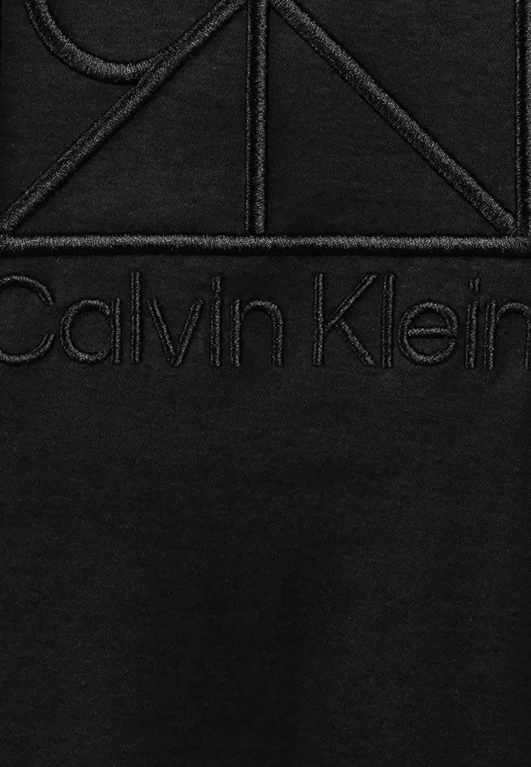 短袖寬鬆優質珠地布商標T恤 - Calvin Klein Jeans