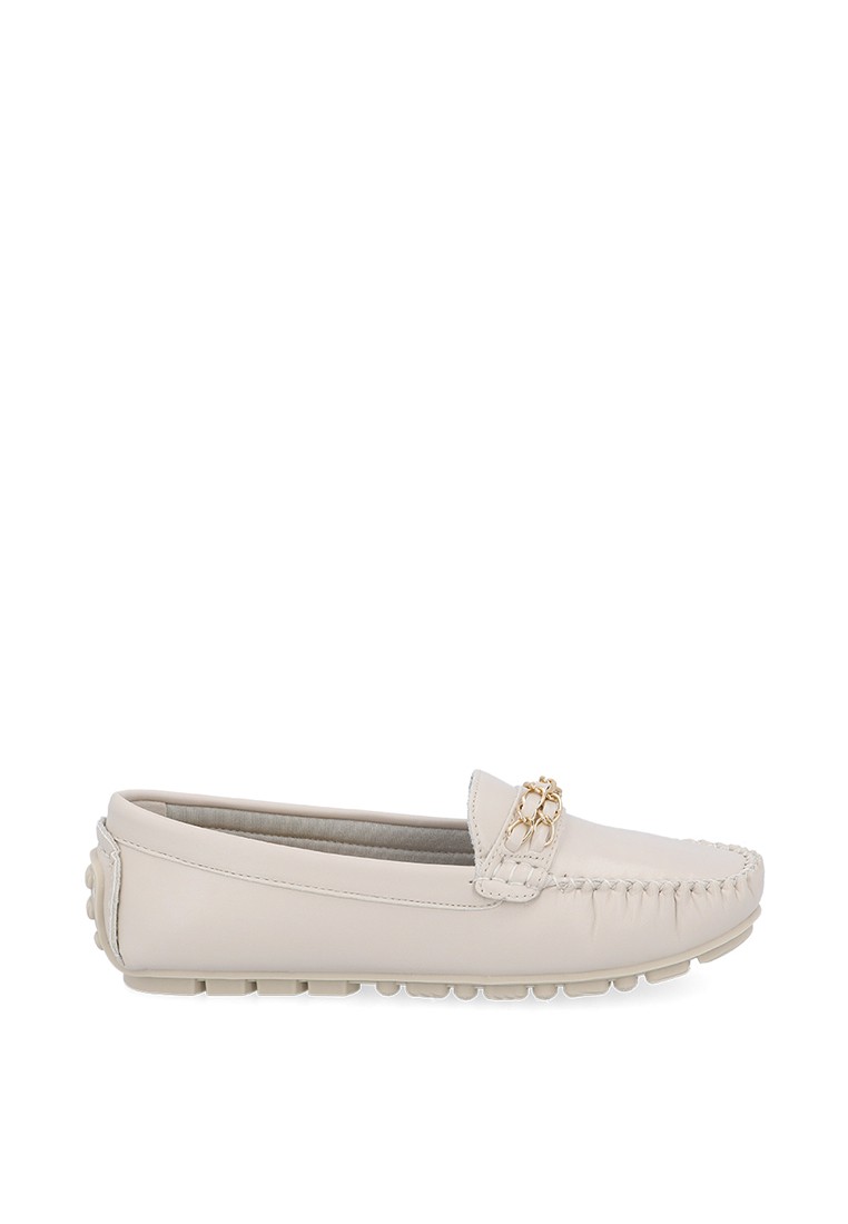 Beige Dancing In The Limelight Loafers