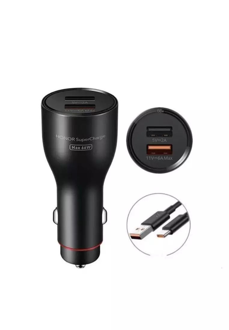 Buy Honor Honor SuperCharge Car Charger Max 66W Dual USB A