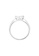 GOLDHEART GOLDHEART Princess Heart Diamond Ring, White Gold 750 1889AAC79FCAA3GS_3