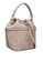 Unisa beige Quilted Convertible Drawstring Bucket Bag 9E841AC6F50677GS_2