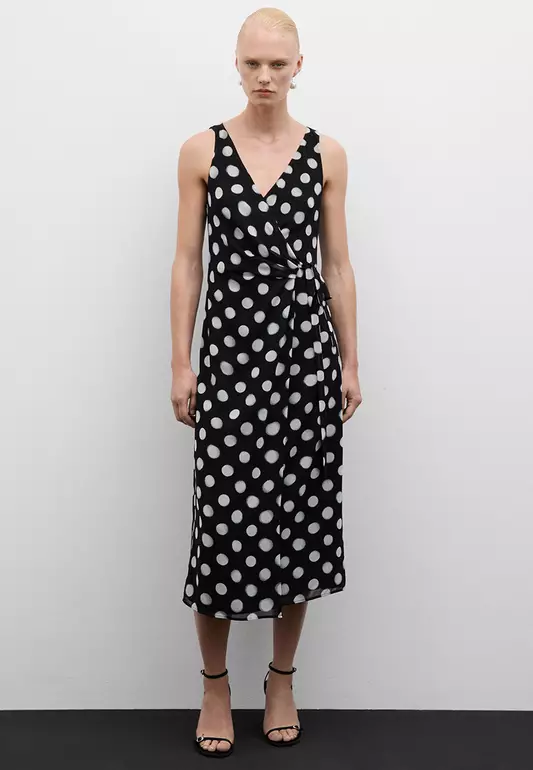 Cross Dress With Polka-Dots