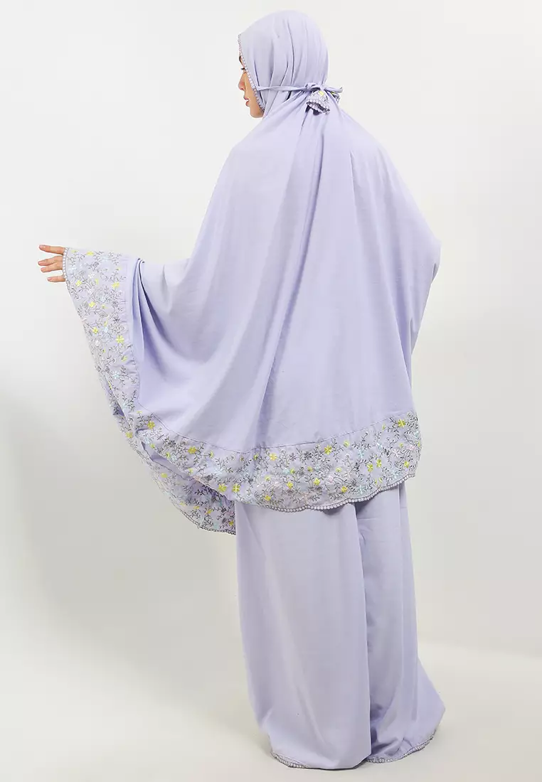Lilac Lace Mukena