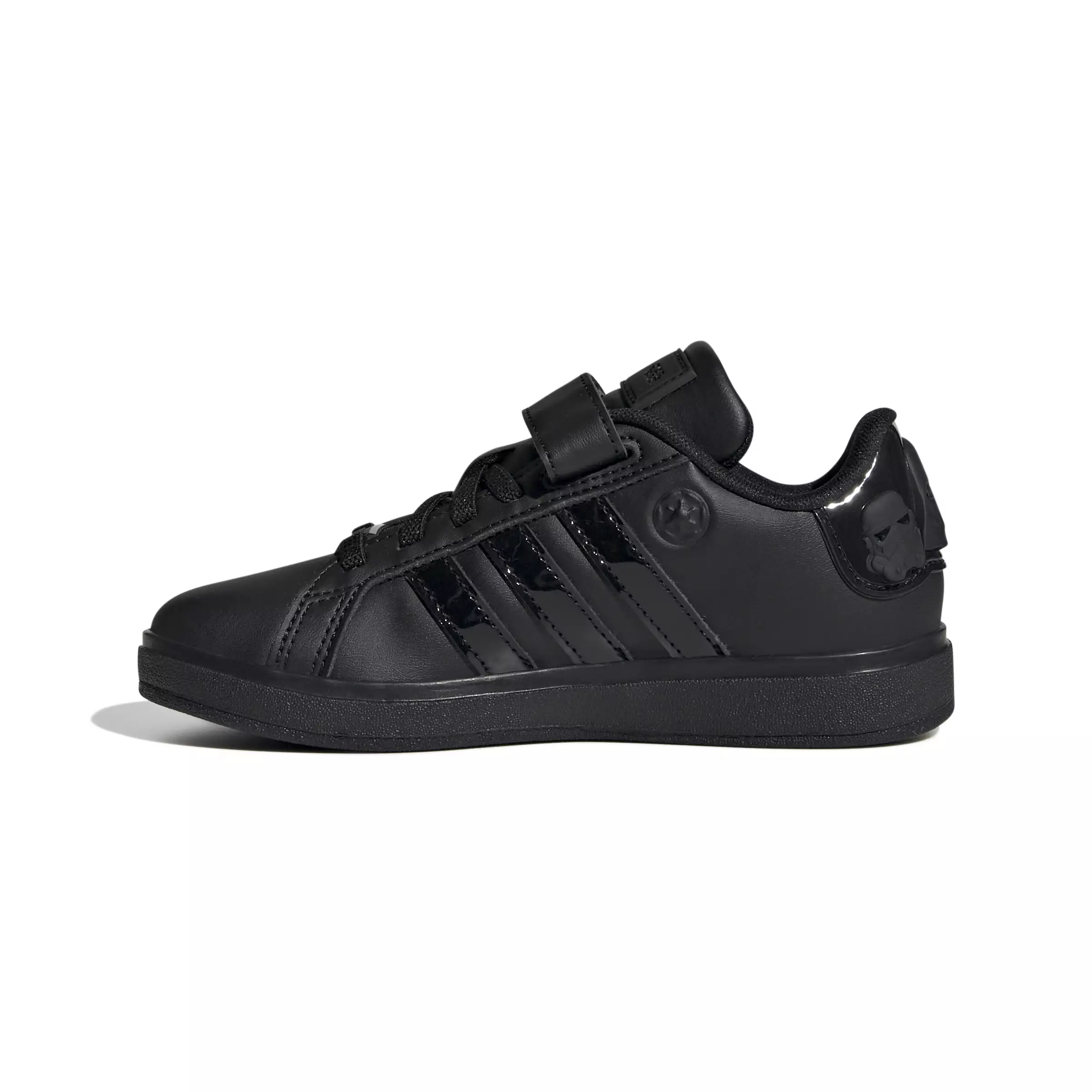 ADIDAS Star Wars Grand Court 2.0 El C IH7577 - Sepatu Anak (Hitam)