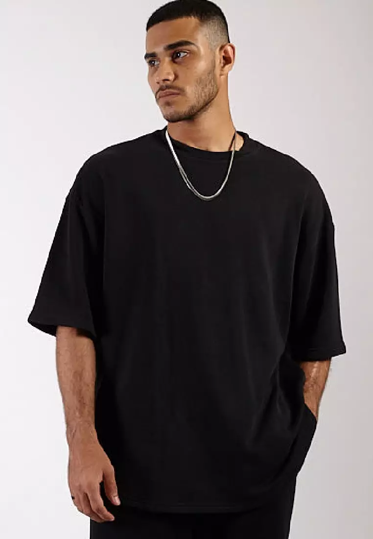 VEDECI ENDEMY OVERSIZED T-SHIRT BLACK