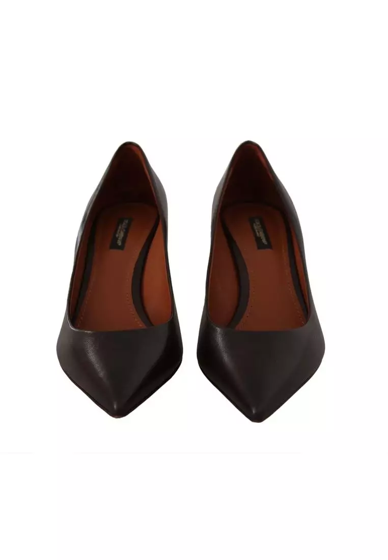 Mid heel pump shoes online