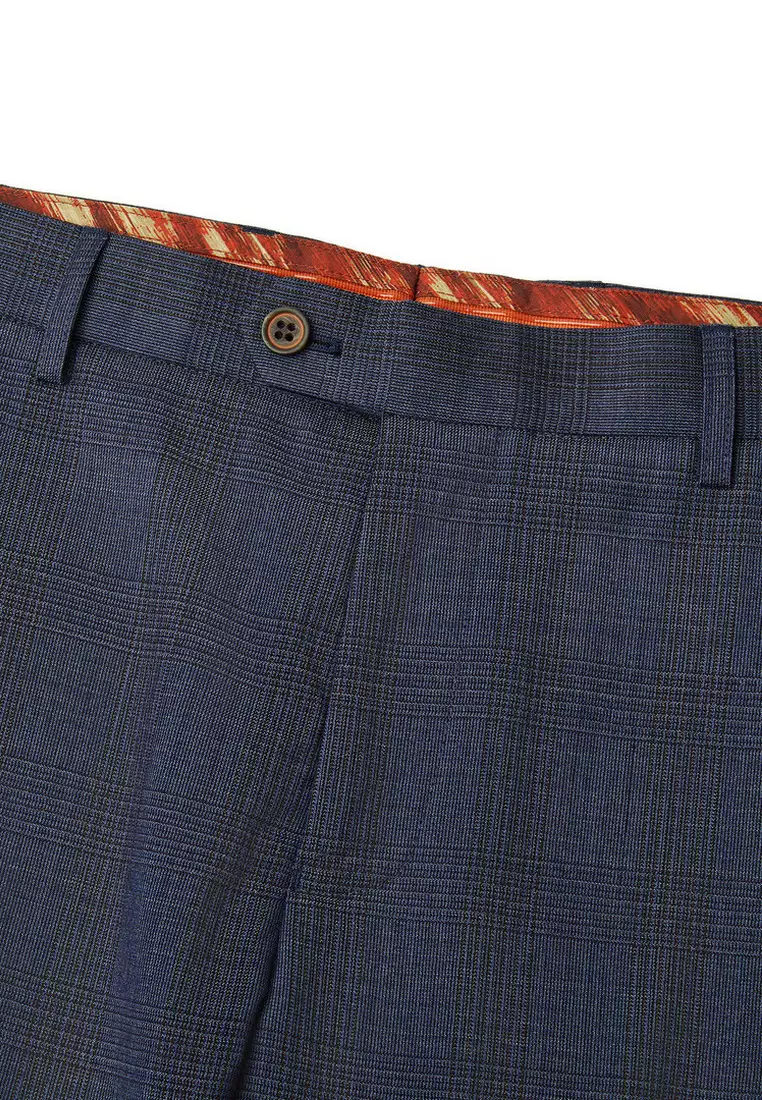 純羊毛套裝西裝褲