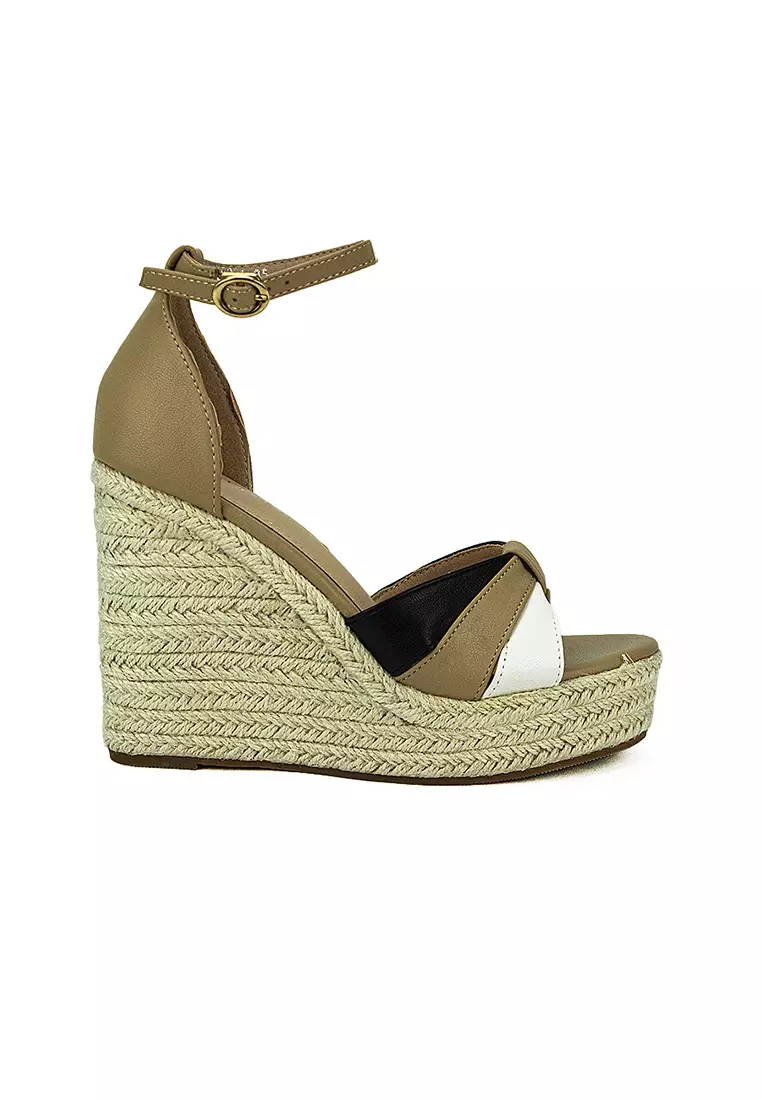 Discount on Mario D' boro Runway  shoes - SKU: Women's Wedge Sandals LW 25231 Beige C36