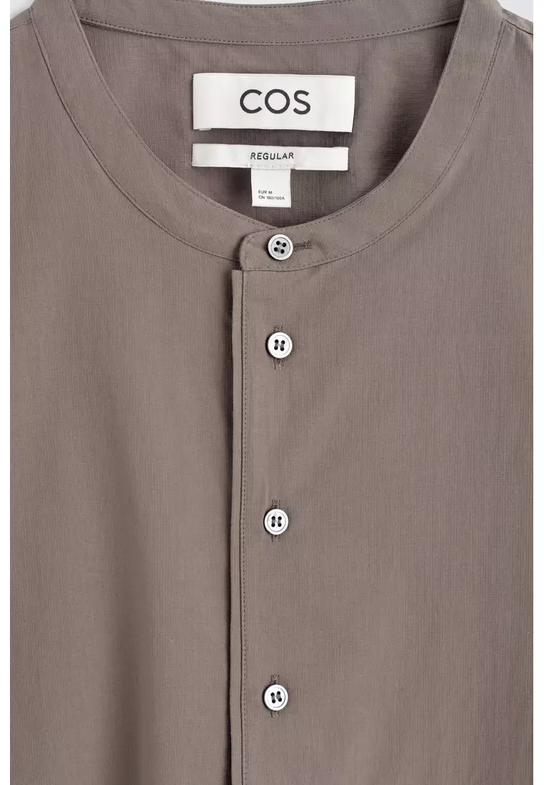COTTON HENLEY SHIRT